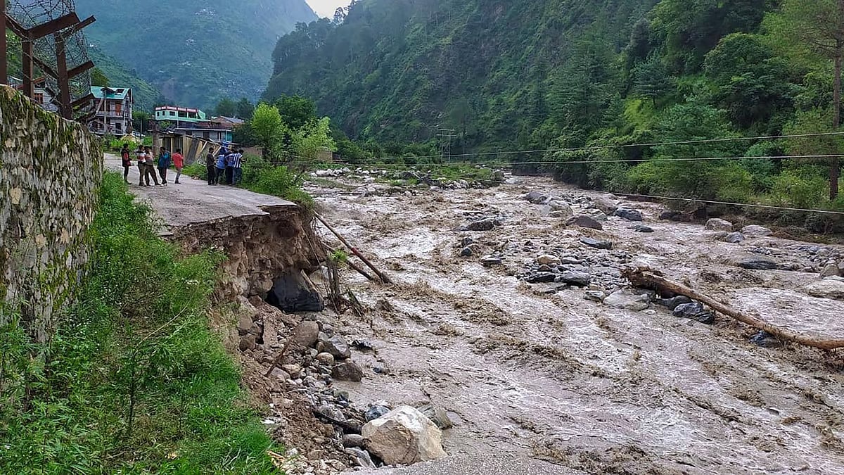 PTI : Cloudburst reported in Uttarakhand's Kedarnath |